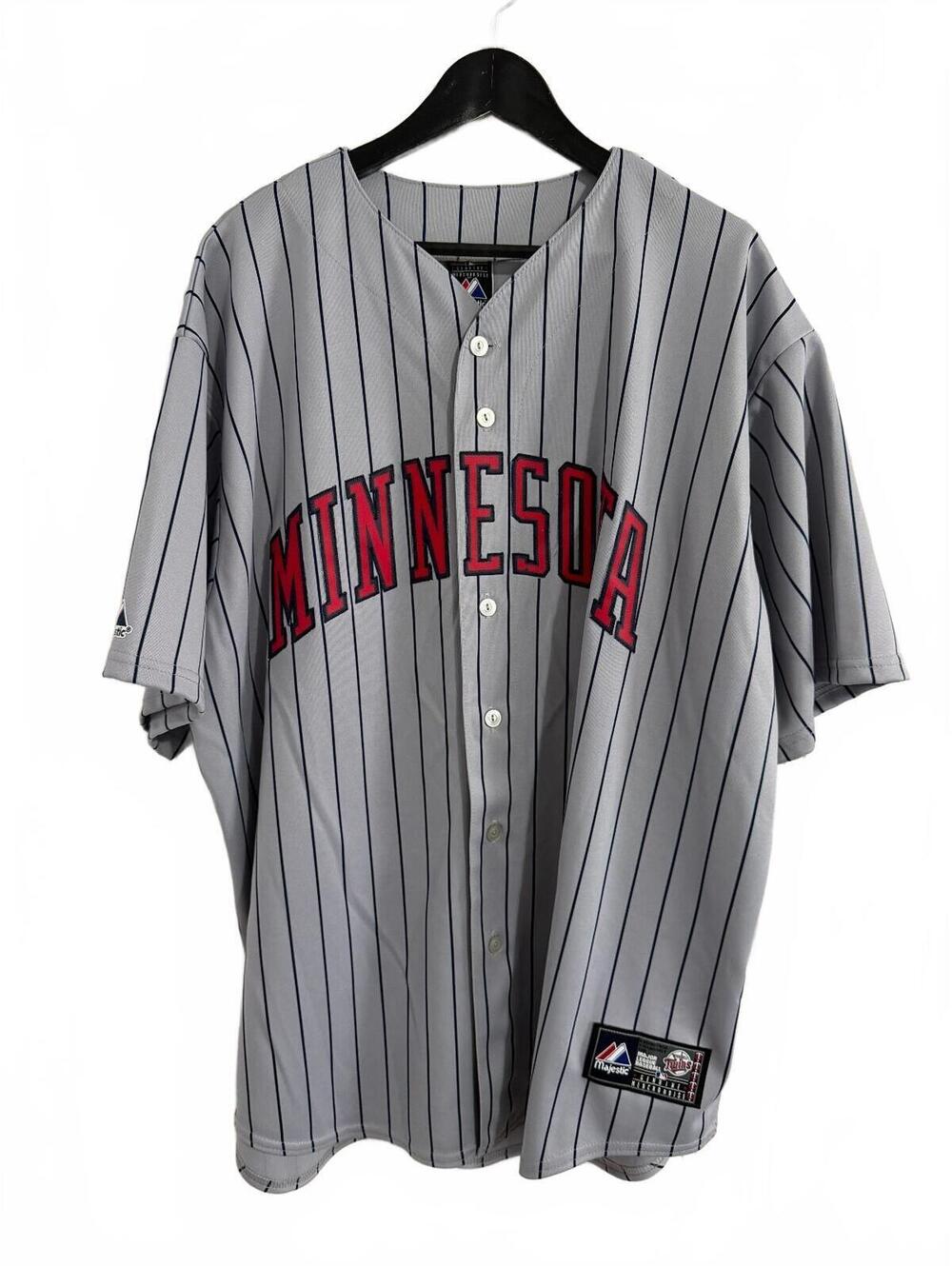 Throwback Carlos Gomez Minnesota Twins Pinstripe Jersey XXL